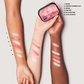 Connect In Colour Eye Shadow Palette Rose Lens