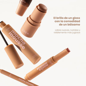 Dieciocho Mocha Mousse Gloss Lipstick